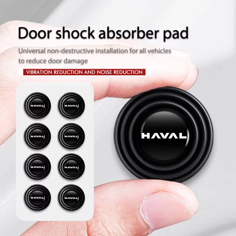 Car Door Anti-Collision Pad Noise Reduction Sealing Soundproof Door Edge Protector For Haval Jolion H6 M6 Dargo Raptor F7 H7 H9