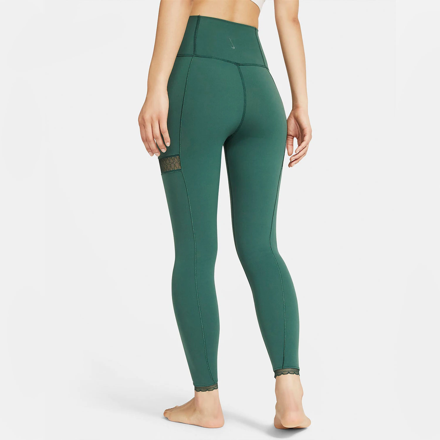Nike Authentic Yoga Women's Retro Slim Fit Fashion Trend Elastic Pants CU6307-397