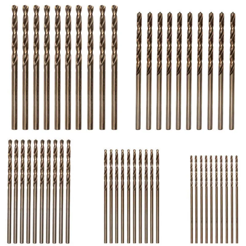 50個入りツイストコバルトドリルビットセット-hss-m35-1mm-3mm-金属・ステンレス鋼・木材用