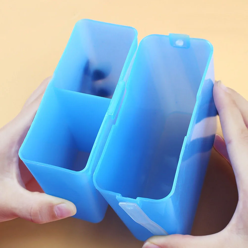 

Pencil Bucket Plastic with Handle Paint Brush Washing Painting Cleaner Art Pail