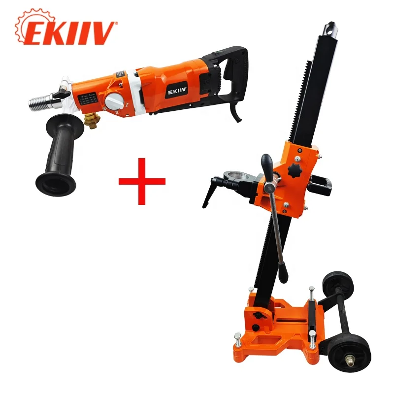2026 Newest Model F-180D Concrete Drilling Machine 2200W Diamond Core Drill for Holes up to 182mm in Brick Masonry