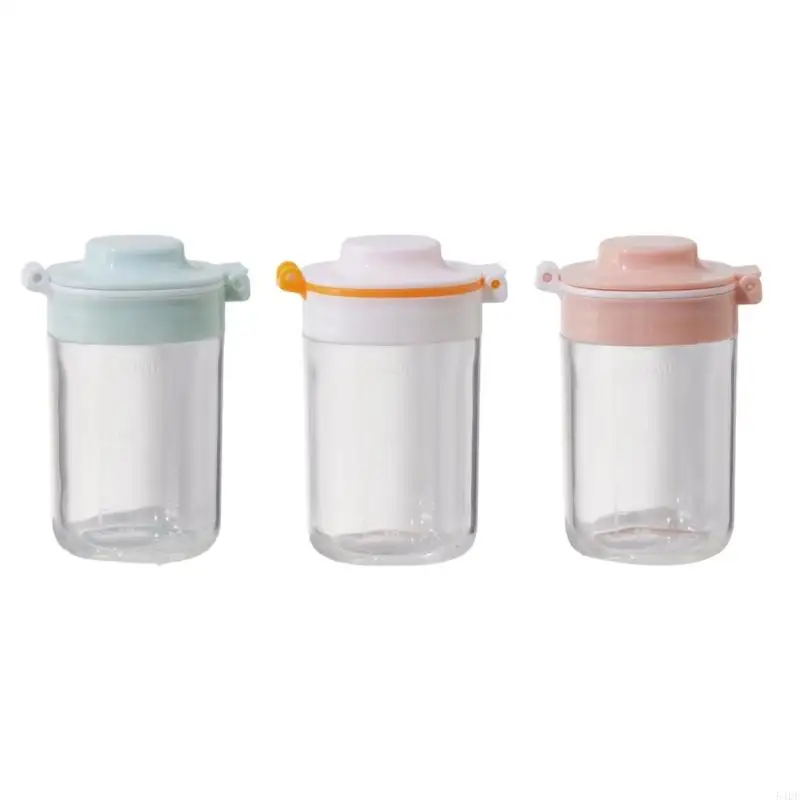 

54DF Travel Baby Formula Moisture Resistant Compartments Hand Operation Smooth Inner 80ml Capacity Design