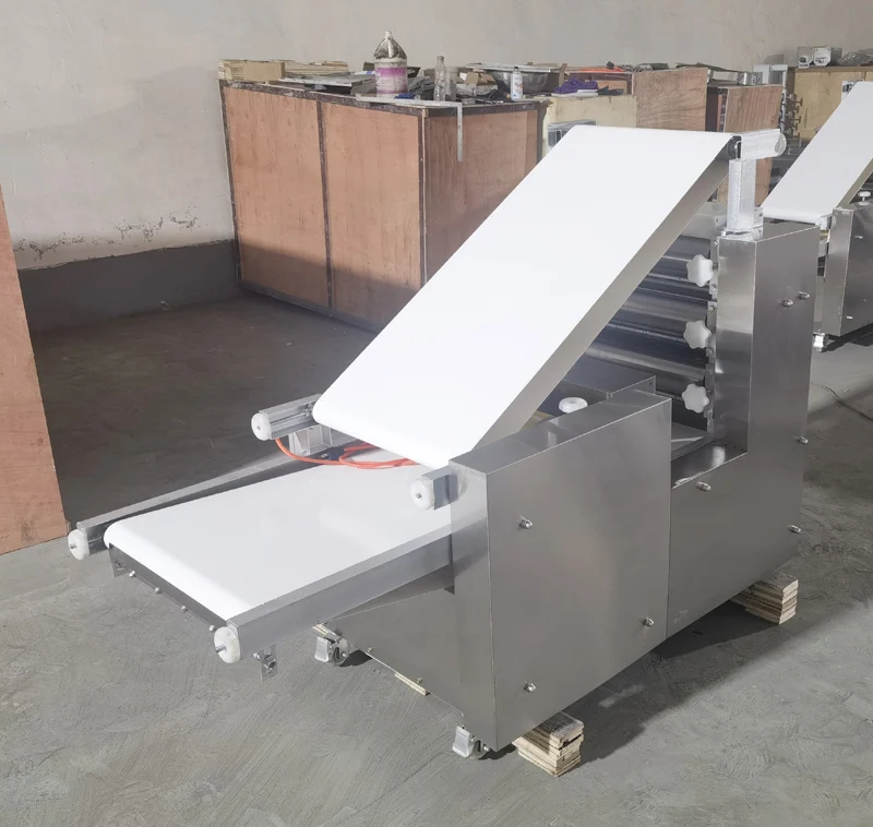 Pizza Embryo Forming Machine, Commercial Large Pancake Corn Cake Making Machine