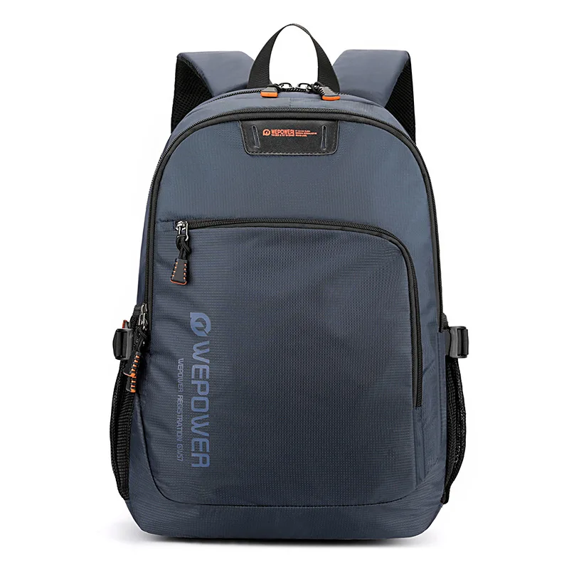 Mochila masculina de tecido de nylon YoReAi, simples e grande capacidade casual, mochila de estudante escolar multifunções, nova