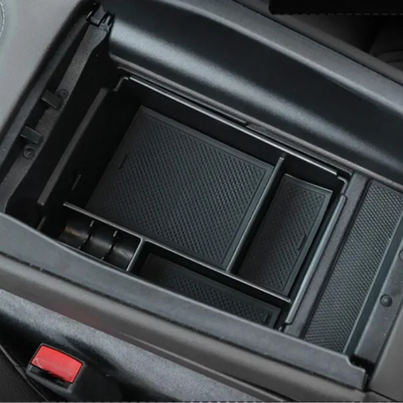 Car Armrest Storage Box Auto Interior Central Glove Tray for Mercedes Benz GLE Class W167 V167 350 450 400d 2020-2023