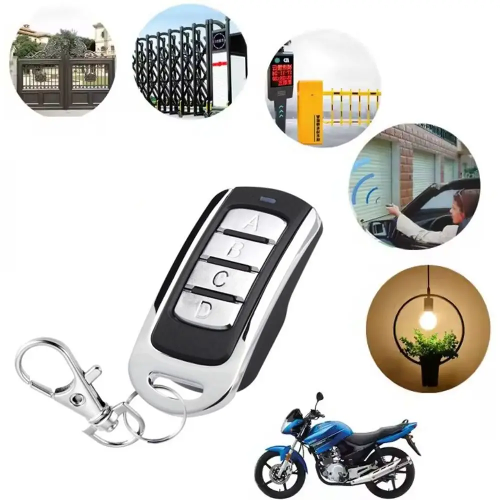 

4 Keys Remote Control Duplicator 280-868MHz Portable Clone Remote Control Fixed Rolling Code Handheld Transmitter