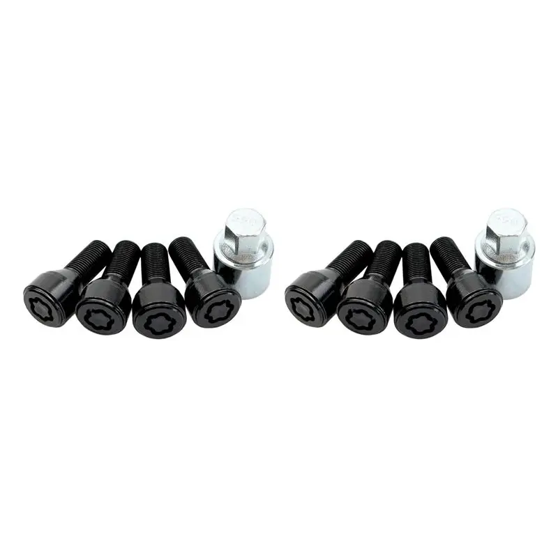 

8X Wheel Stud Bolt Locks 14X1.25MM For BMW High Security Type Wheel Lock Set 36136792851-N30R