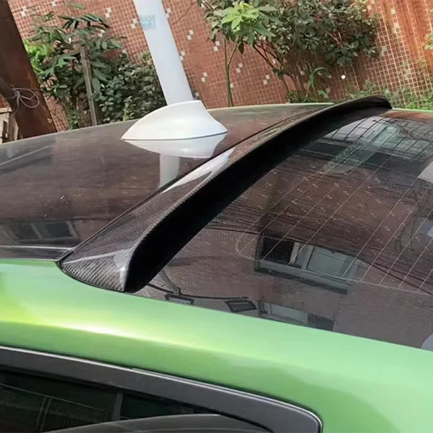 لسيارات BMW 3 Series GT F34 سبويلر سقف أسود لامع من ألياف الكربون أجنحة سبويلر ضبط السيارة طقم ملحقات التصميم 2013-2021