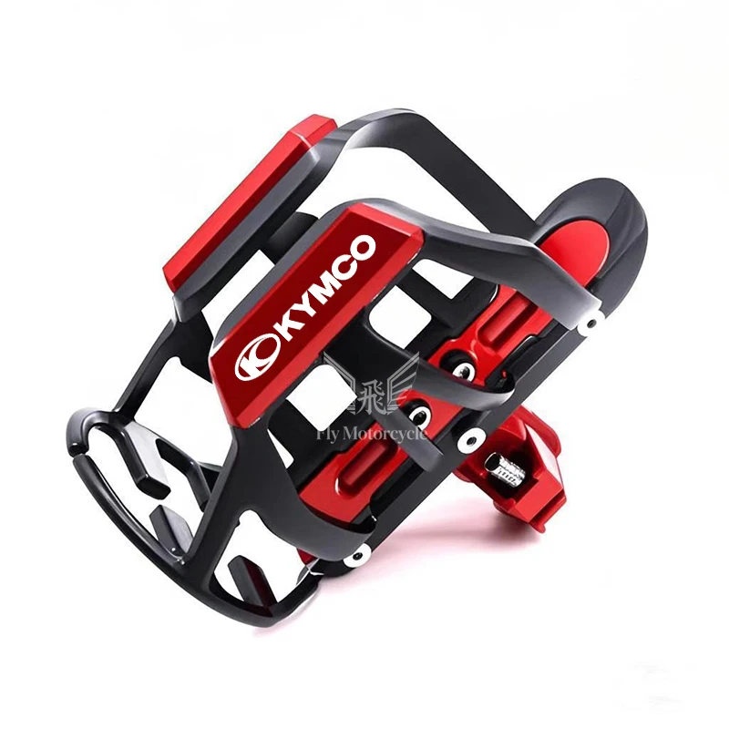 

For KYMCO Xciting 250 300 400 AK550 CT250 CT300 S400 Downtown 125i 350i X-Town CNC Beverage Water Bottle Cage Drink Cup Holder
