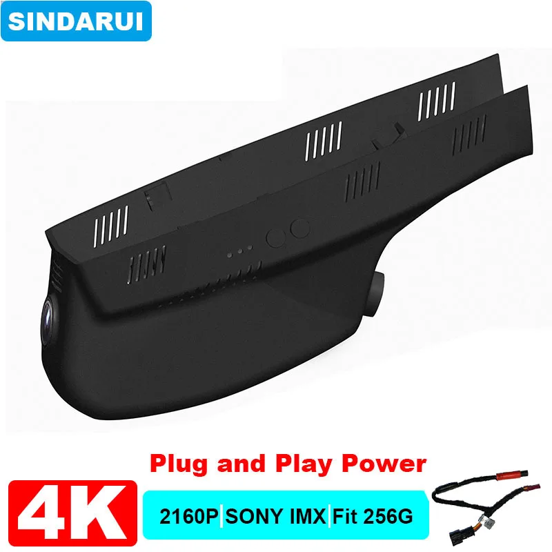 

4K 2160P Plug and Play Easy Installation Car DVR Wifi Dashcam Dual Lens for BMW E81 E82 E87 E88 E90 E91 E93 F07 F06 F01 F02 F03