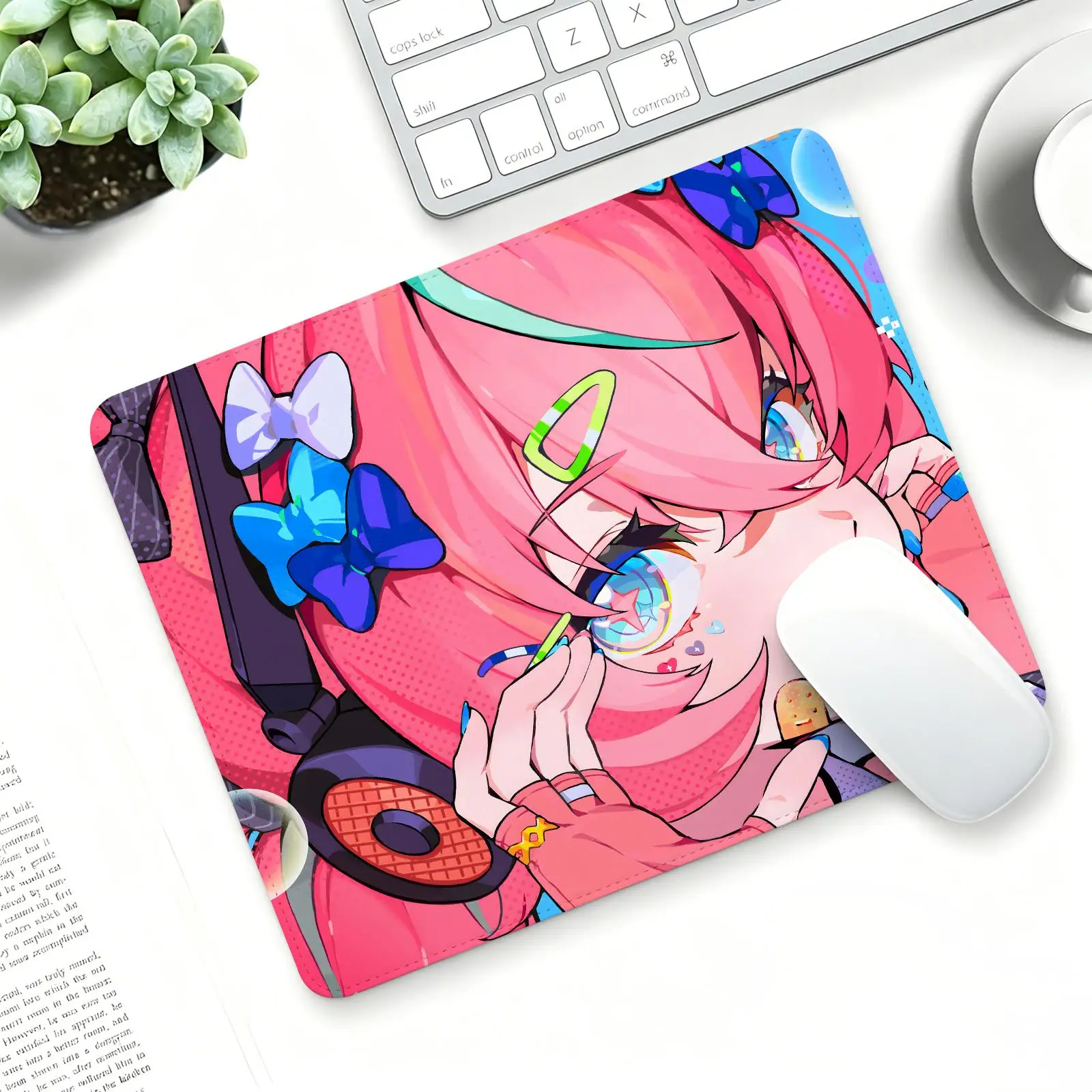 Zenless Zone Zero Aria Mouse Pad Regular gaming mouse pad S/M/L size Office mouse pad Laptop desk mat Stitched edge mouse pad