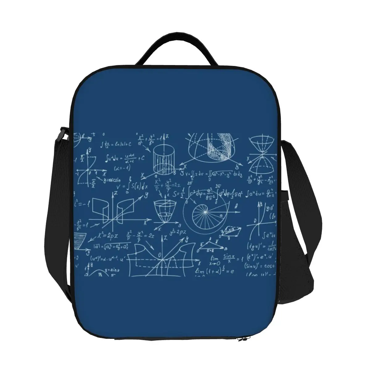 Custom Nerd Math Lover Lunch Bag uomo donna Thermal Cooler coibentato Lunch box per ufficio per adulti