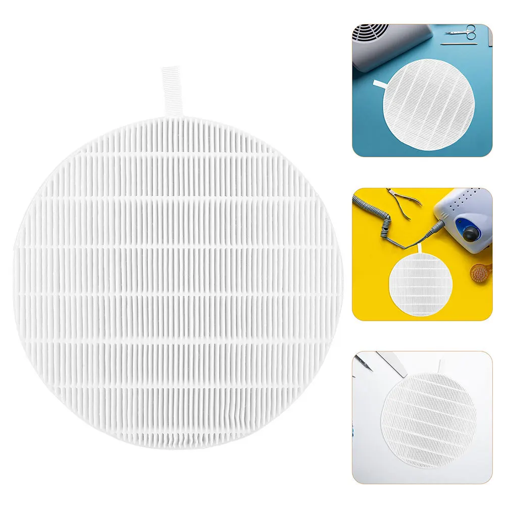 

2Pcs Nail Dust Collector Filters Effective Filtration Easy Maintenance Quick Convenient Design for Professional Nail Salons and