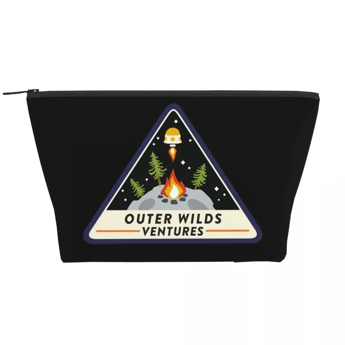 Outer Wilds Ventures Patch Makeup Bag for Women Cosmetic Bags Travel Toiletry Storage Pouch Organizer Dopp Kit Box