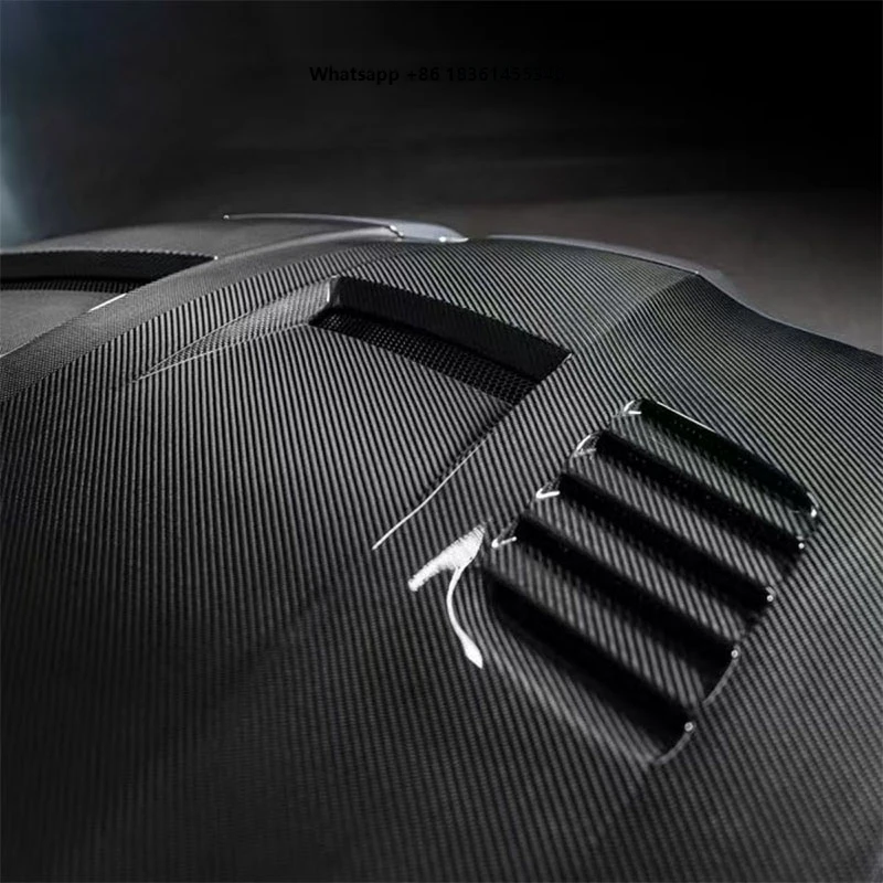 

Carbon Fiber Engine Hood Bonnet Fit G8X M3 M4 With Mounting Bolts And Screws Exterior Modification Accessories