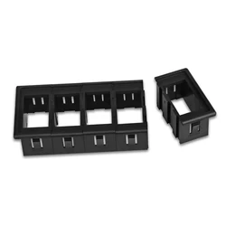 DIY 2/3/4/6 Way Rocker Switch Panel Housing Holder For Car Boat Type Auto Parts Switches Housing Holder
