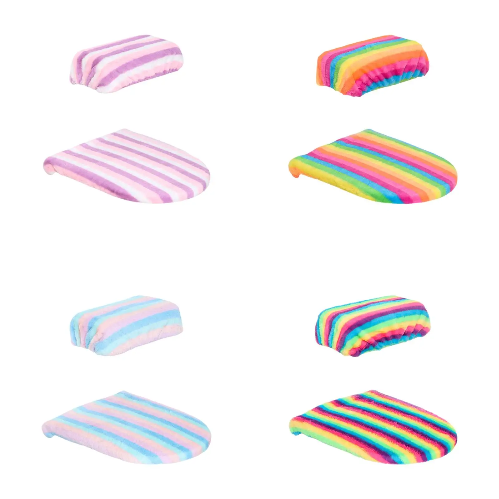 

Toilet Seat Cover Set Toilet Seat Mat Lightweight Universal Washable Practical Toilet Seat Pad for Traveling Restaurant Bar