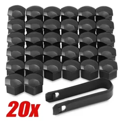 20pcs Car Wheel Tire Nut Caps Anti-Rust Protection Cover 17mm 19mm 21mm Car Hub Nut Decoration Cap Accessories