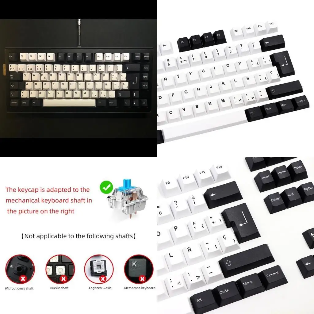 

137 клавиш Cherry Profile, индивидуальный колпачок для сублимации красителя PBT для GK61 64 84 Tkl87 98