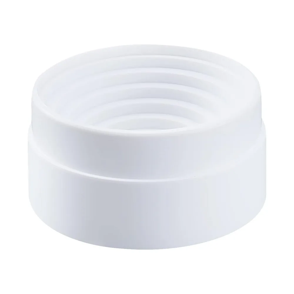 4Inches Diameter Plastic Round Bottom Holder, White Flat Round Plastic Chassis, Stackable Lab Flask Support Stand, Laboratory