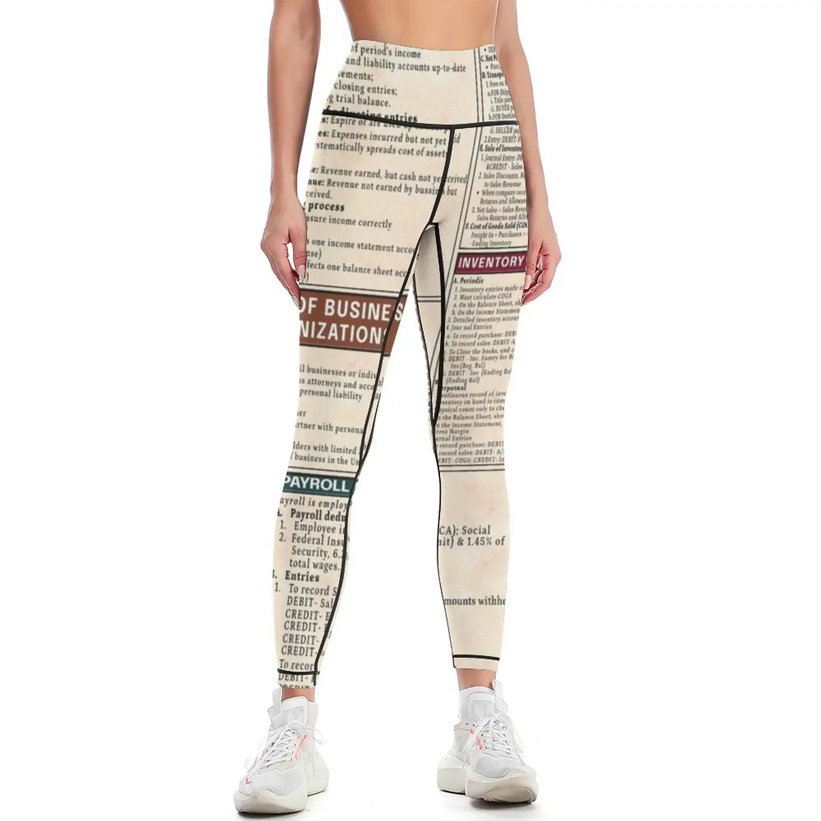 

Accounting Knowledge Leggings jogging pants legings for fitness Women's gym Womens Leggings