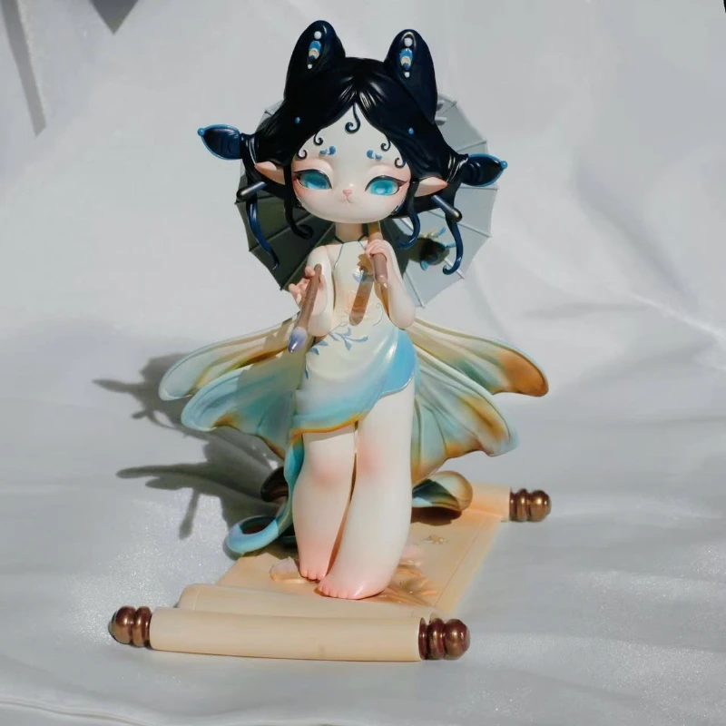 Ninimo coleção caixa cega boneca figura brinquedo vintage deslumbrante menina designer personalizar coleção presente diy