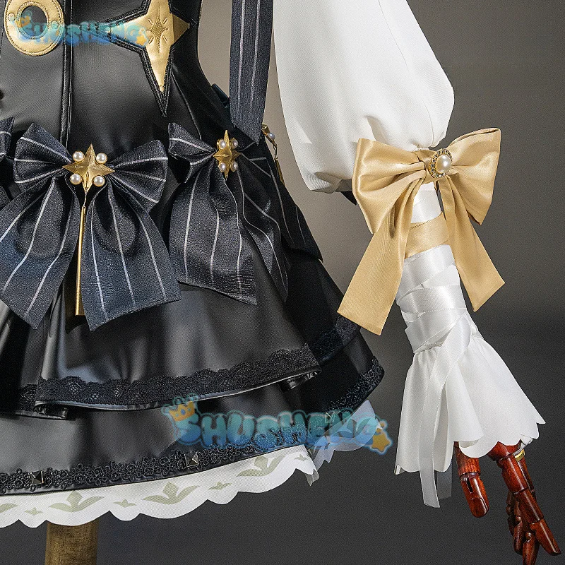 زي Zenless Zone Zero Astra Yao التأثيري فستان أسود زي الهالوين كرنفال حفلة عيد الميلاد لعب الأدوار الملابس