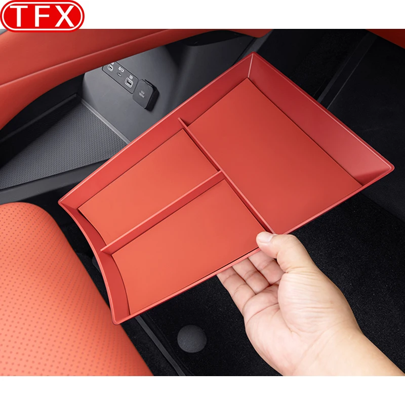 

For BYD Sealion 8 Tang L 2025 2026 Car Styling Armrest Box Storage Box Modification Center Console Lower Storage Box Accessories