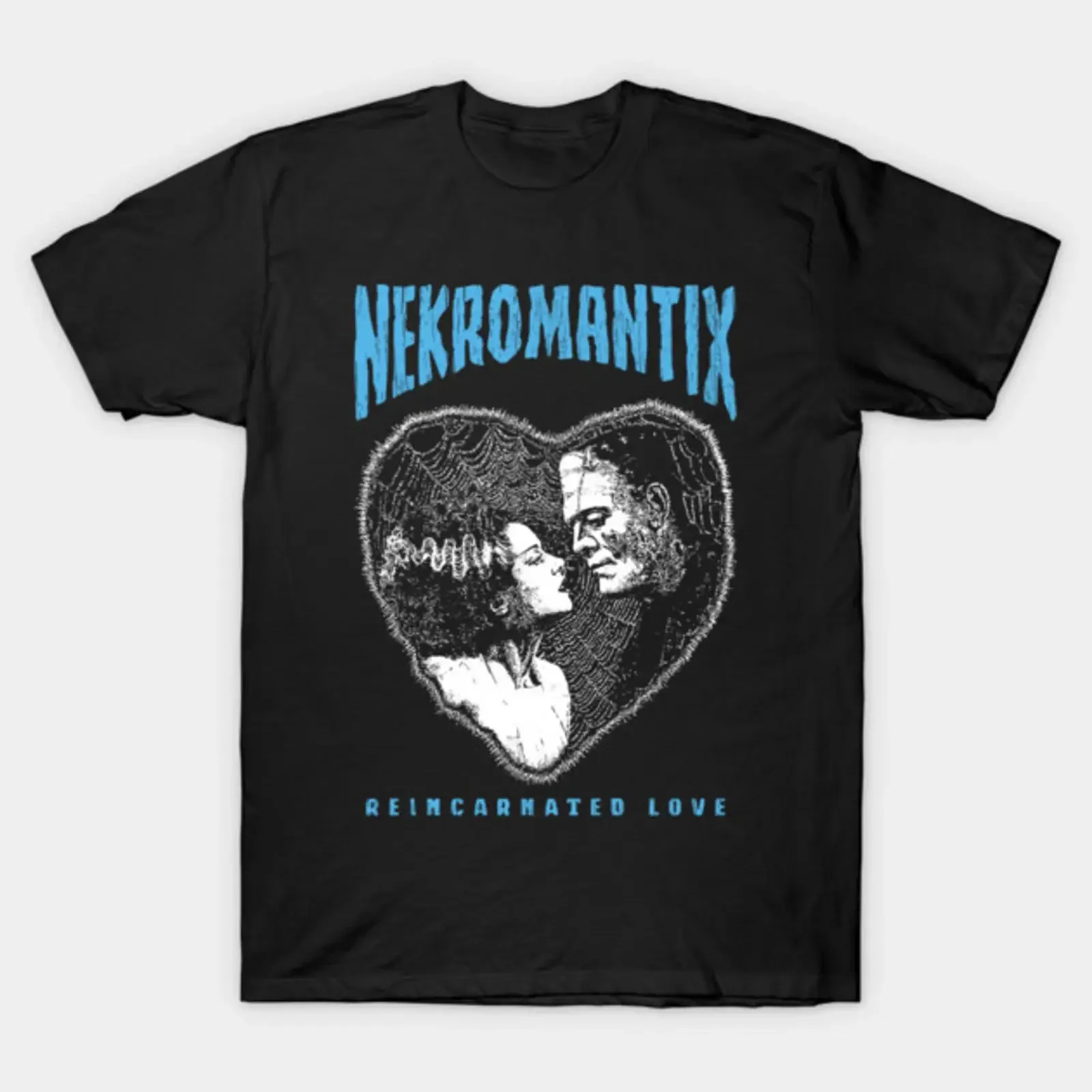 90s Classic Psychobilly Fanmade T Shirt vintage Washed Unisex Slightly fashion Casual Stretched Stylish homme graphic