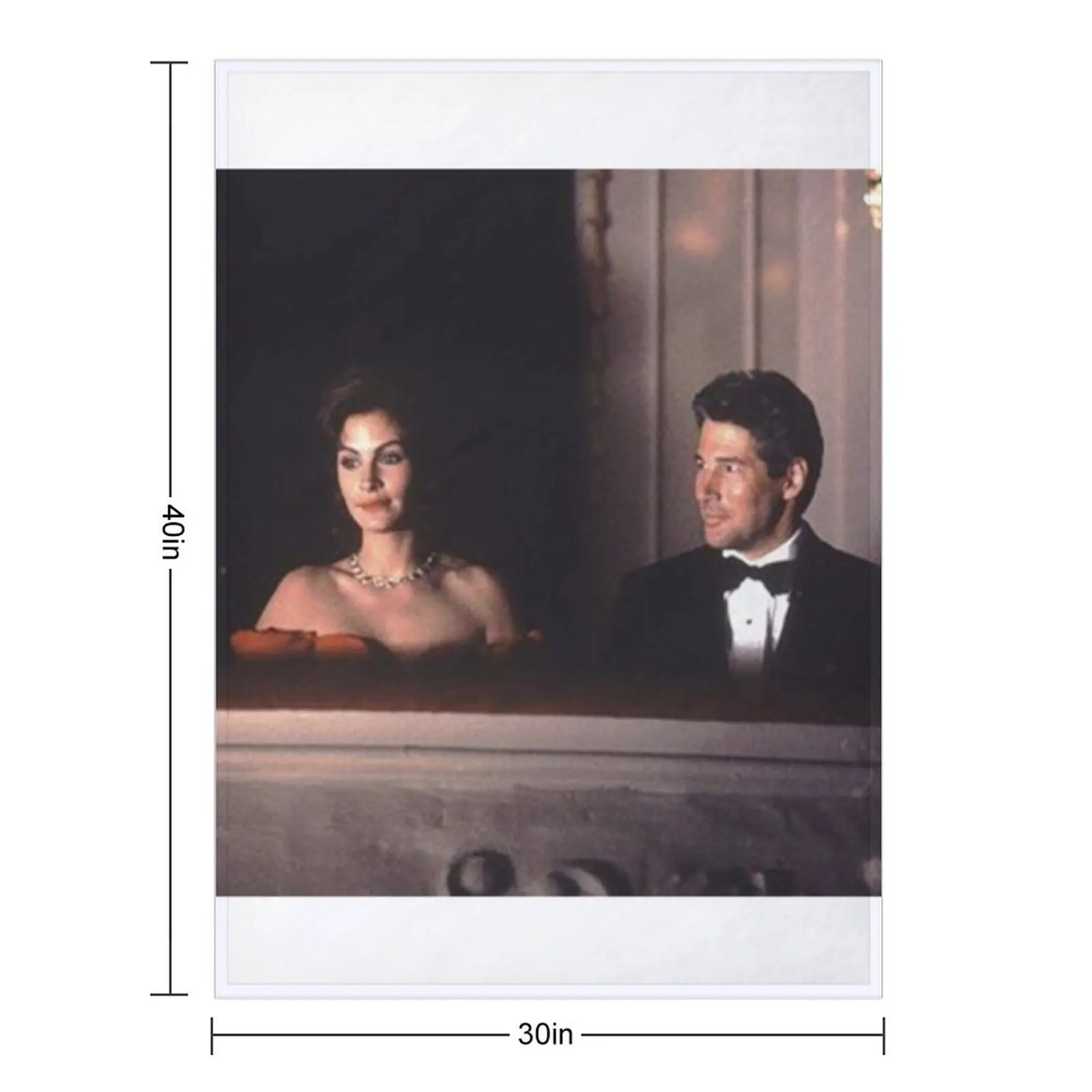 Pretty Woman ScreenCap Throw Blanket Soft Plush Plaid halloween Quilt Decorative Beds Blankets For Baby Bed Fashionable Blankets
