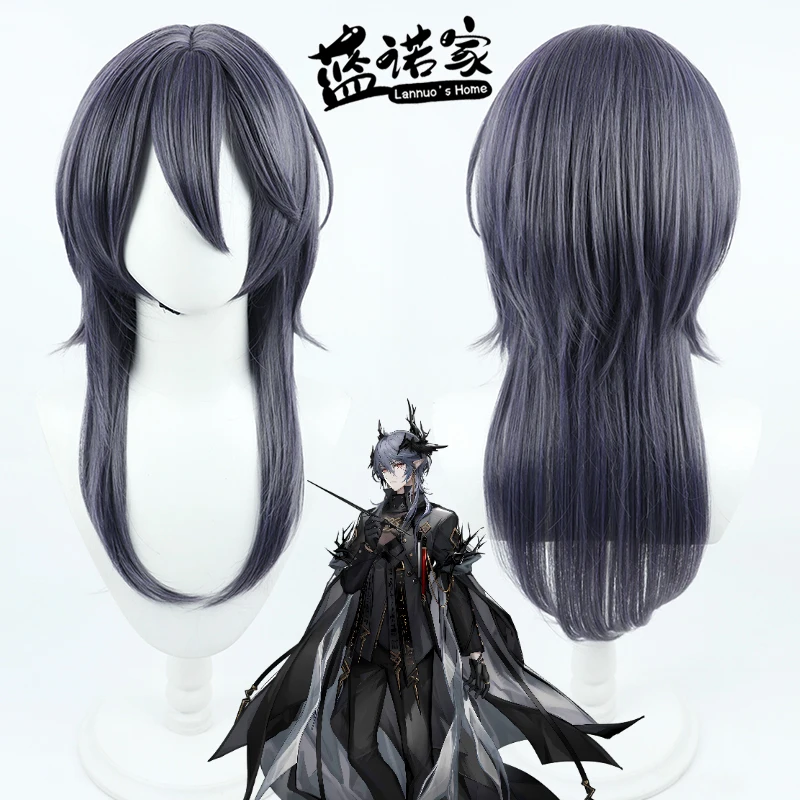 

Anime Arknights Logos Cos Cosplay Wig Halloween Carnival Party Props Synthetic Hair Heat Resistant Fiber + Wig Cap
