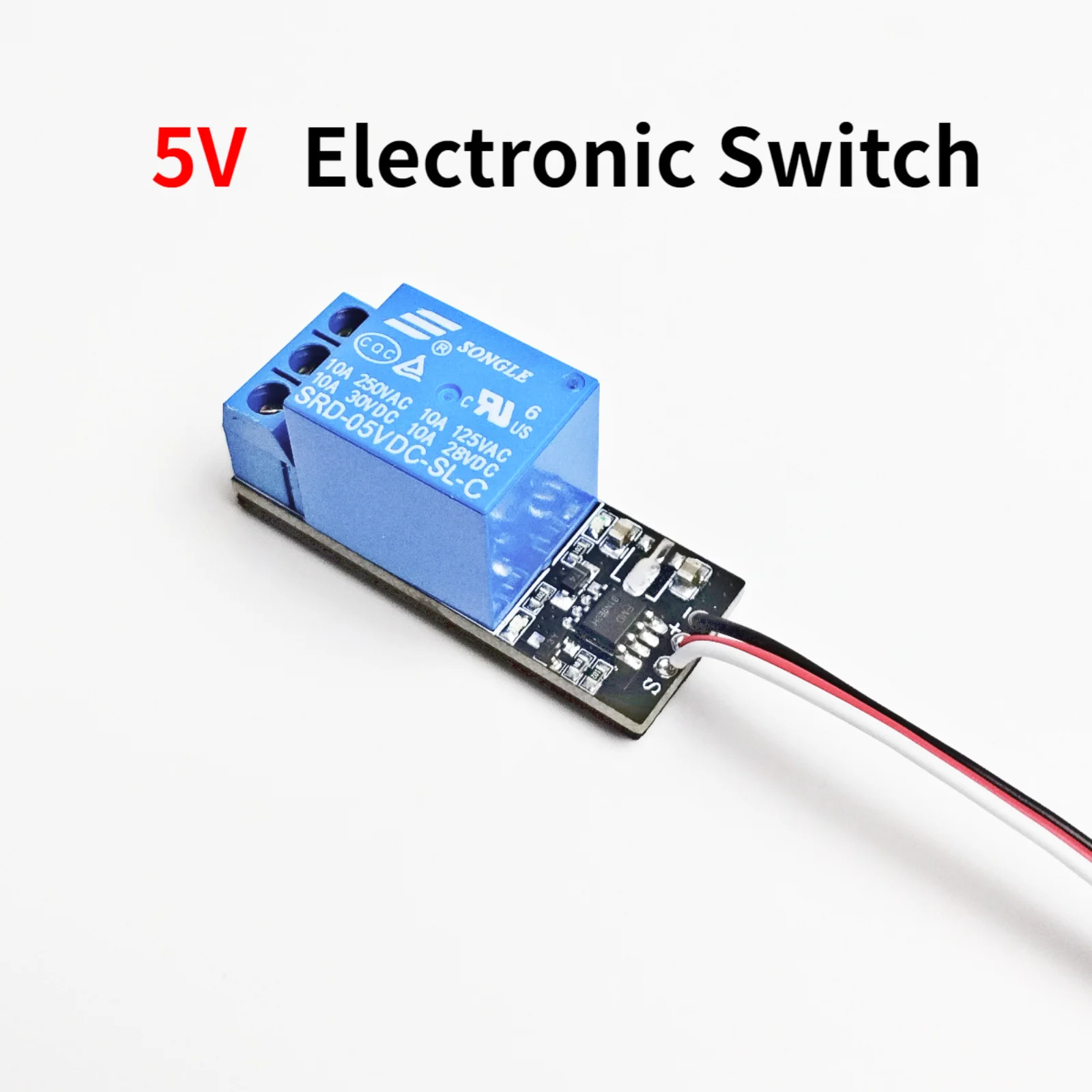 10A 5V/10V Electronic Switch RM Relay Module Transmitter Control For RC Model Aircraft Drone pwm Servo Signal Input