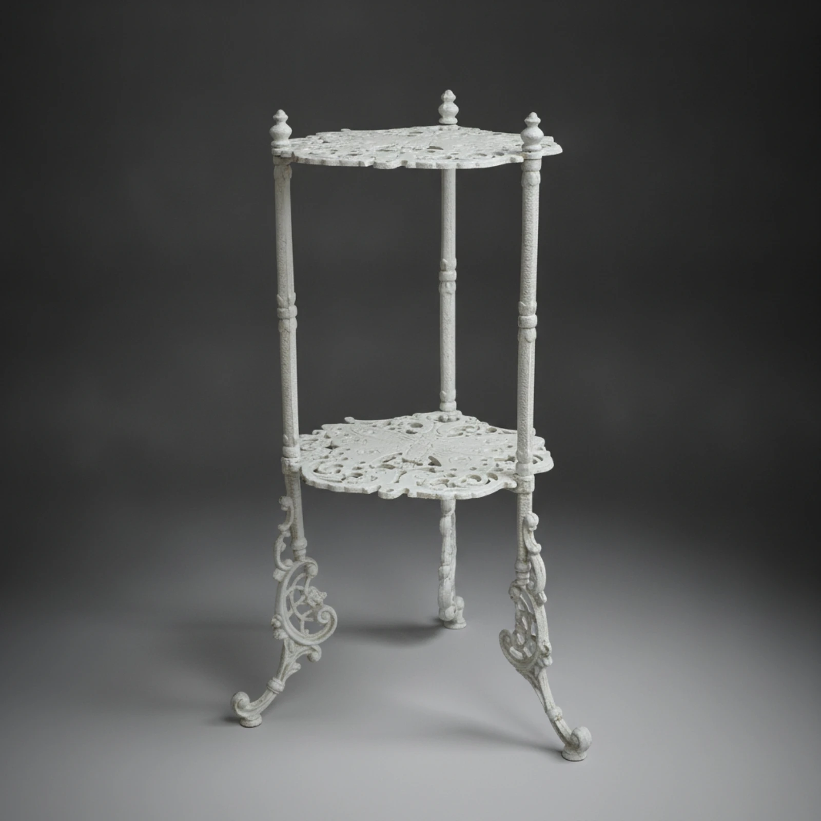 two-tier-plant-stand-vintage-style-metal-flower-stand-pot-holder-rack-outdoor-furniture-space-saving-for-gardeners-balcony