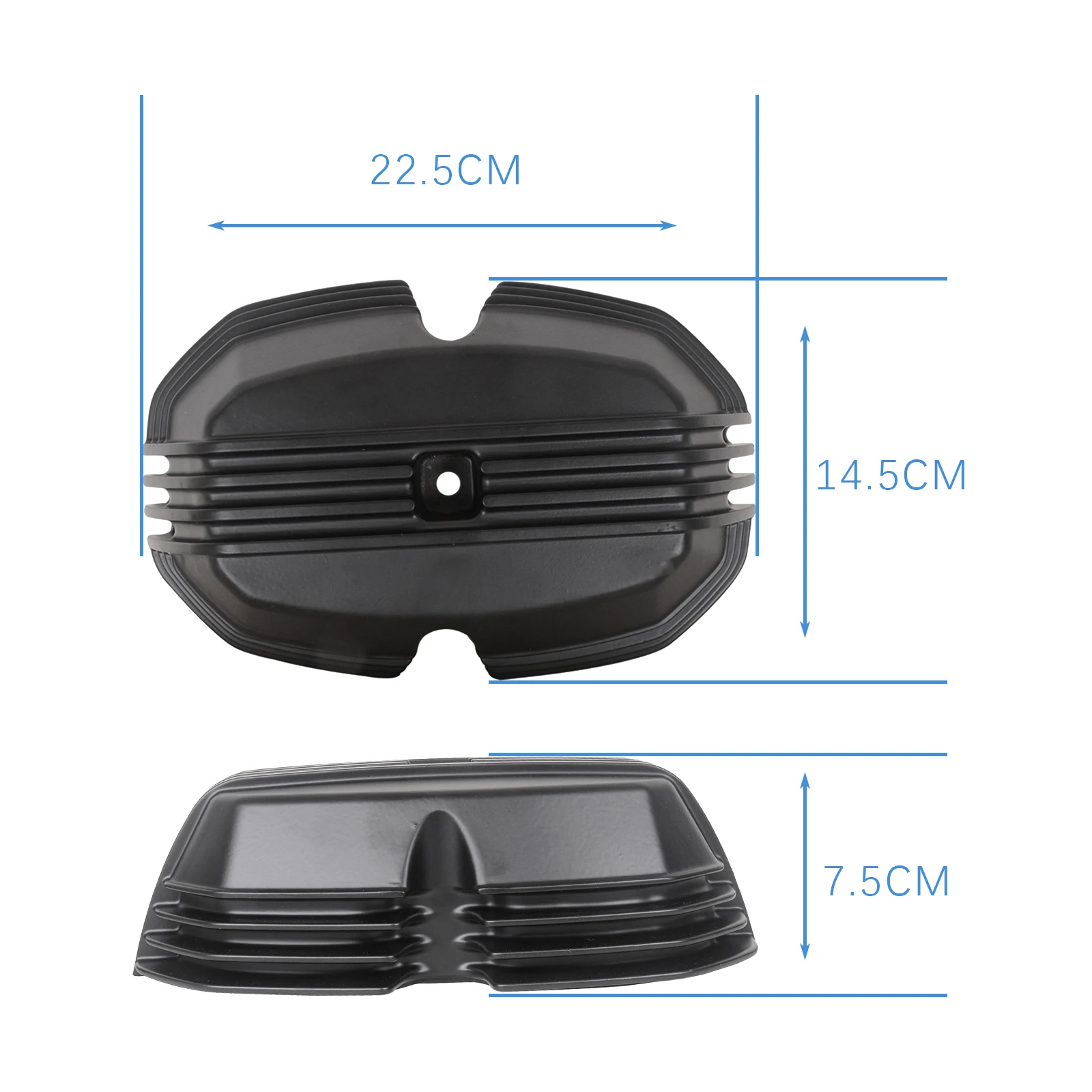 For BMW R Airhead R45 R85 R100 R100RS Cafe Racer Left & Right Retro Motorcycle Head Valve Cover