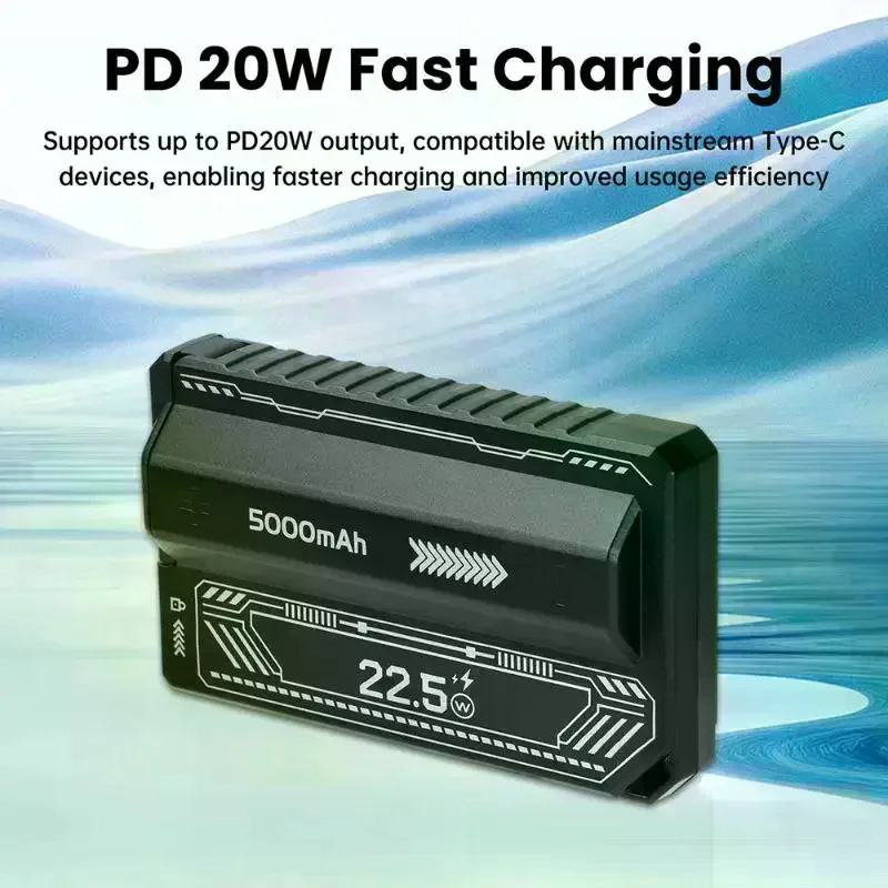 

5000 мАч, 1 секция, без сварки, 21700, чехол для внешнего аккумулятора PD, 20 Вт, чехол для быстрой зарядки, USB Type-C, зарядное устройство для аккумулятора «сделай сам», 5 В, 2 А