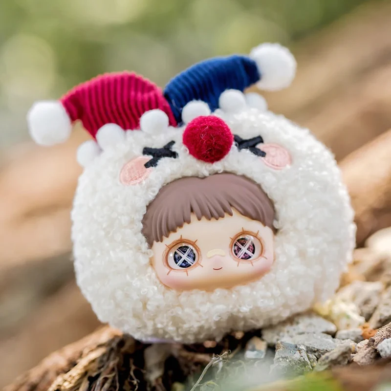 جديد 100% حقيقية Maymei مجنون السيرك سلسلة صندوق أعمى سلسلة مفاتيح المعلقات الفينيل أفخم التماثيل أكياس المعلقات هدايا عيد