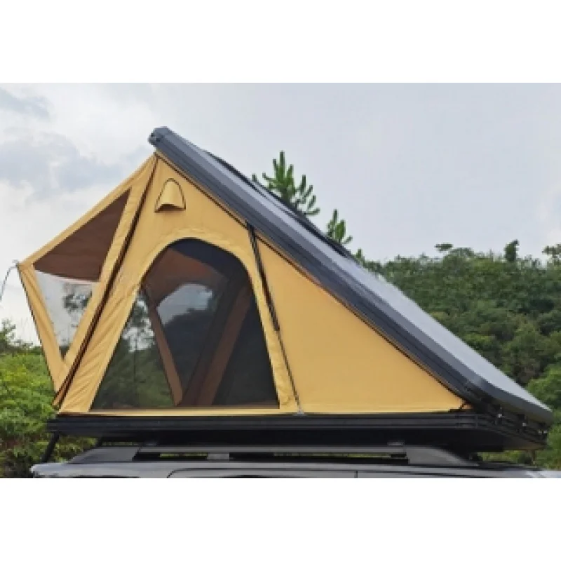 Aluminium Hard Rooftop Tent 2-3 Persons Waterproof Car Roof Camping Tent