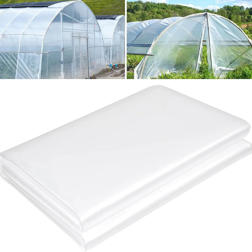 Clear Plant Frost Protection Cloth Breathable Horticultural Net 2m X 2m X 6m PE Material for Garden Winter Use