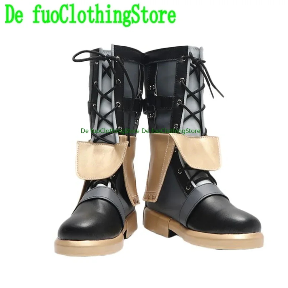 De Fuo Clothing Anime Store Freminet Lynette Lyney Genshin Impact Cosplay Shoes Game Anime Halloween Christmas #5