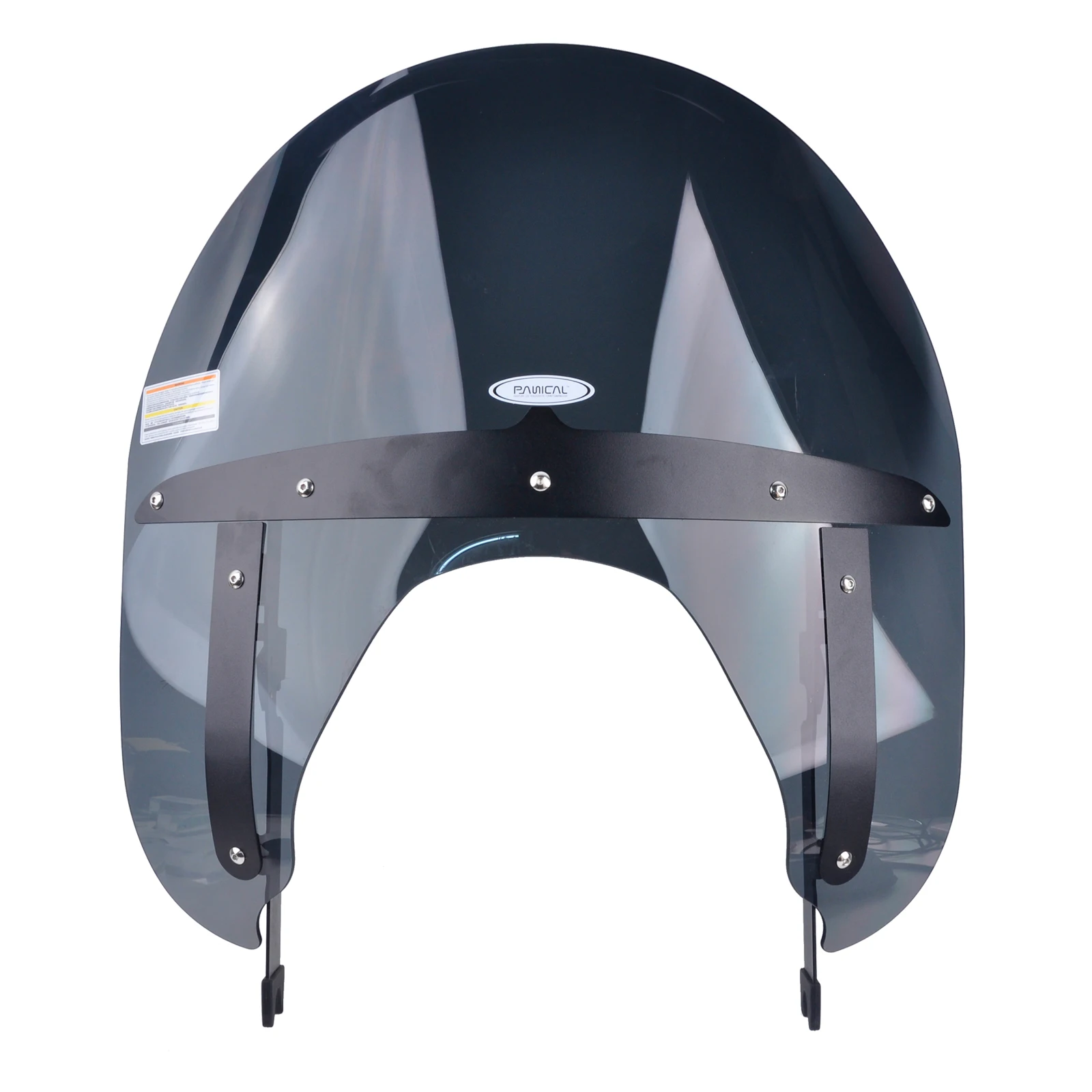 Panical Motorcycle High Style Front Windshield Windscreen Deflector For Indian Classic Chief Dark Horse Chiefs Bracket 14-26