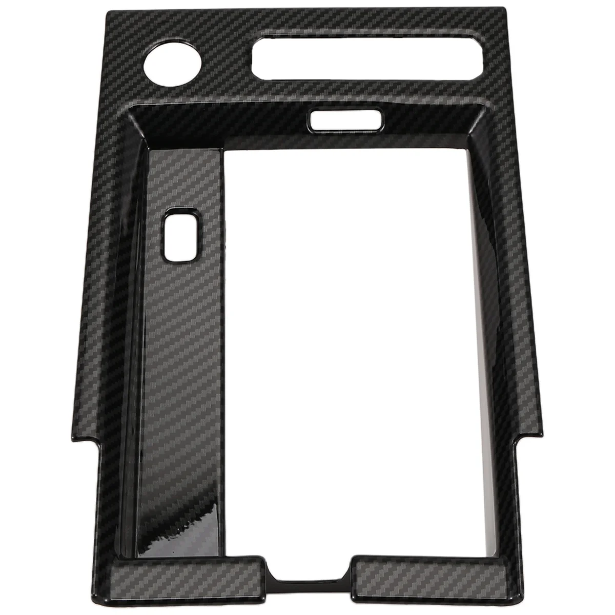

A70R-Car Console Gear Shift Panel Trim Cover Sticker for EV9 2023 2024 Wireless Charging Trim Frame
