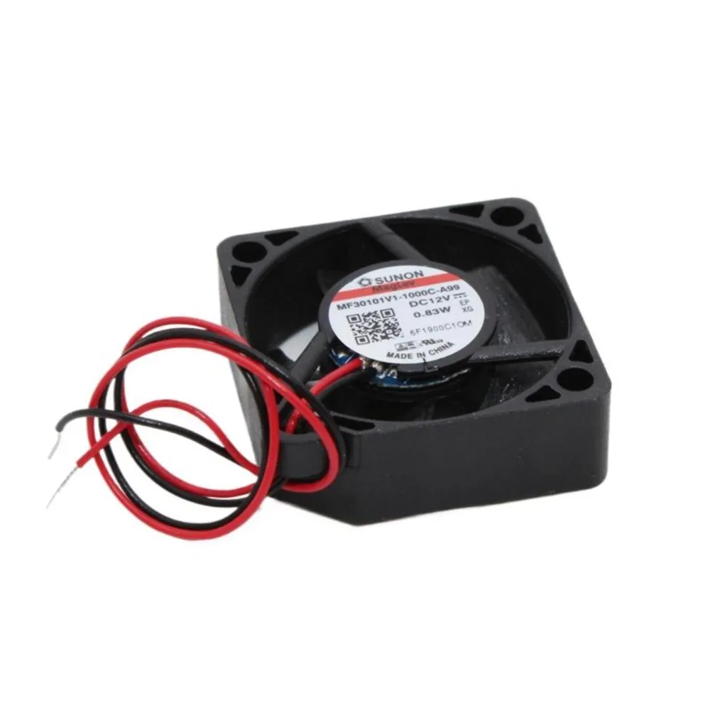 

30 мм вентилятор Sunon 12 В Магнитная подвеска подшипник 3010 вентилятор 30*30*10 мм 3010s DC вентилятор охлаждения V6 Экструдер 3d принтер аксессуары Запчасти