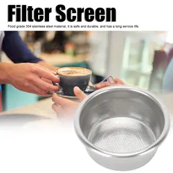 53mm Stainless Steel Coffee Filter Basket Espresso Machine Dripper Portafilter Coffee Maker Strainer Coffee Puck Screen