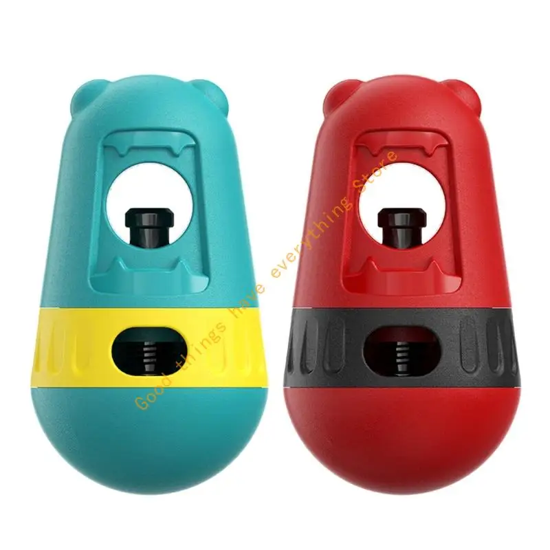 

Interactive Mental Exercise Dog Toy Rollable Slow Feeder Chew Holder 55KF