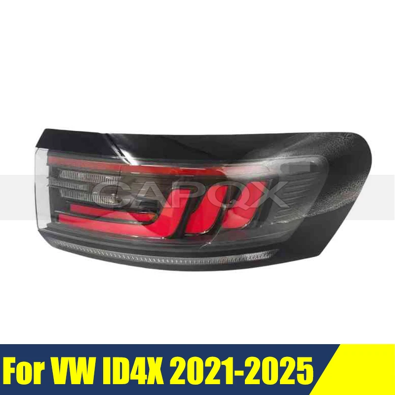 

Задний фонарь заднего бампера Задний фонарь для VW ID4X 2021-2025 Лампа Задние фонари Задние фонари Внешний стоп-сигнал