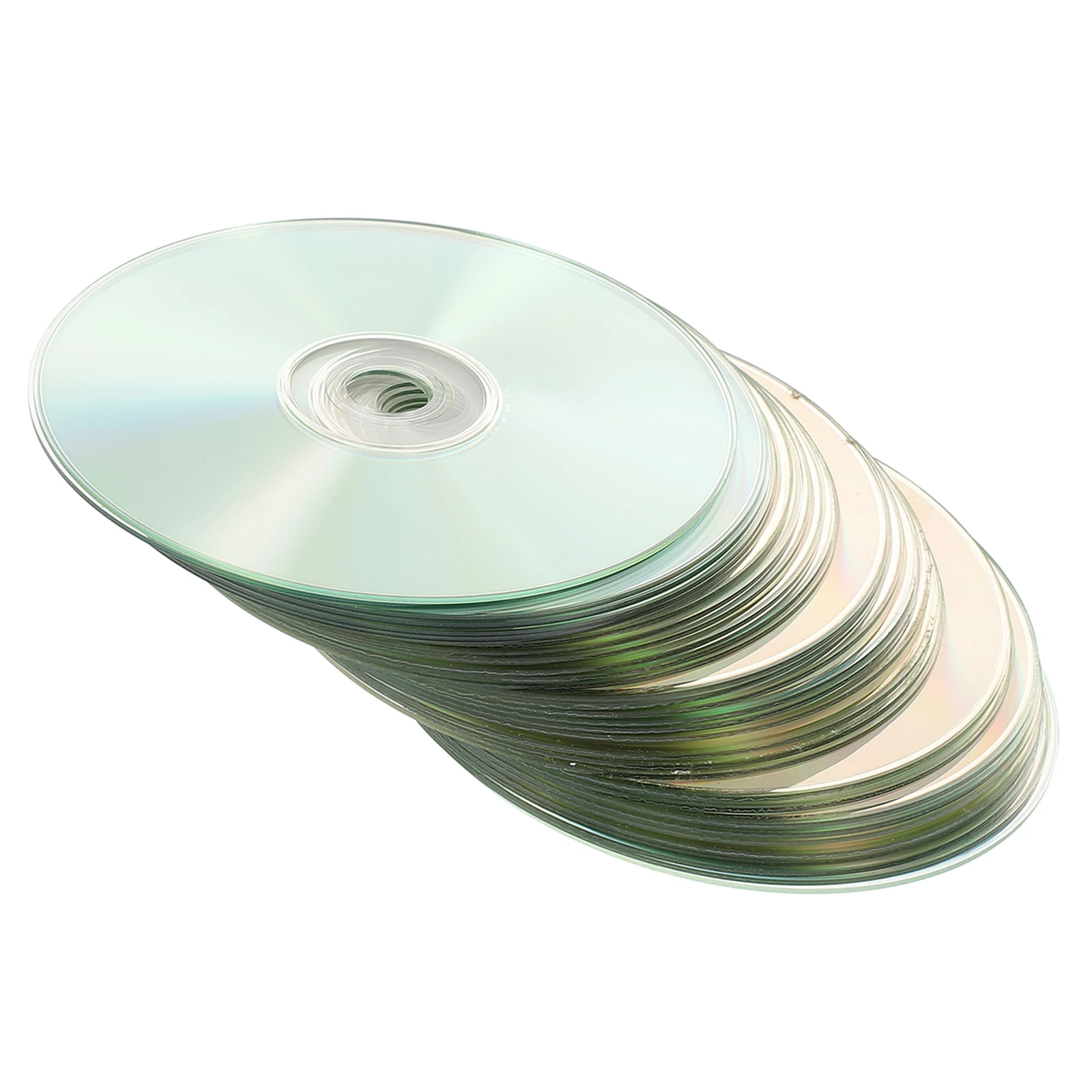 

30pcs Reflective Cd Discs Bird Repellent Strong Reflection Scare Birds Diy Hanging Ornament For Garden Window Boat Roof Porch