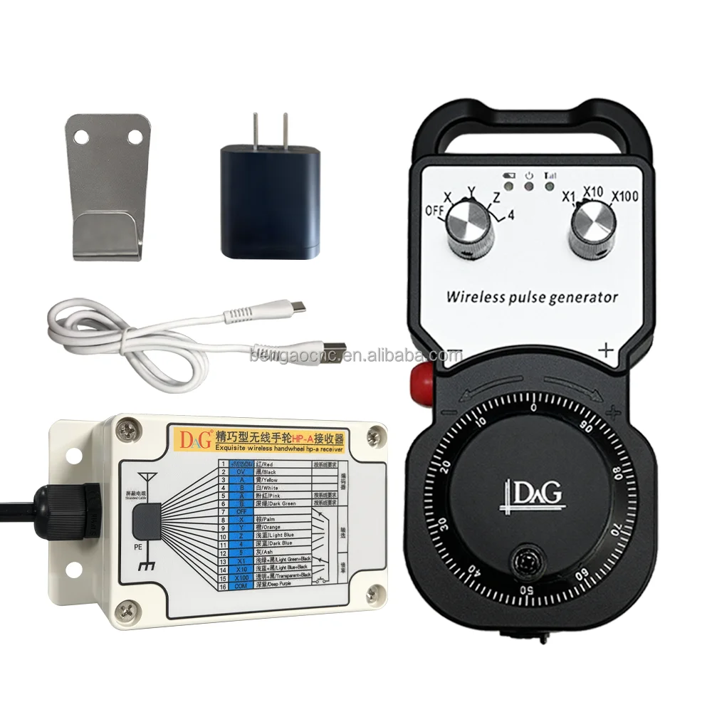 3 4 5 Axis Universal Version Wireless Mpg Handwheel Manual Pulse Generator