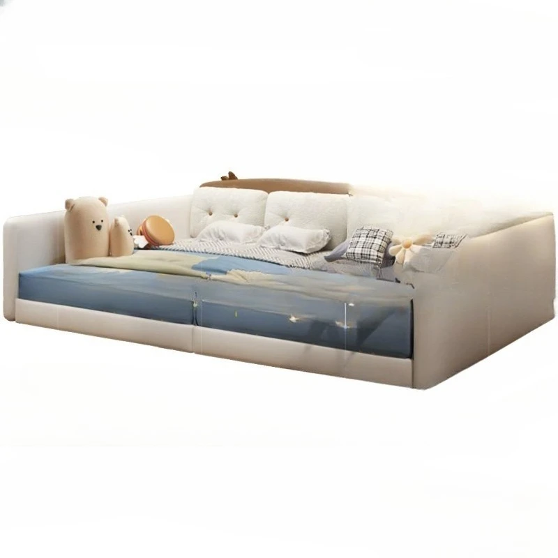 Master bedroom parent-child bed, splicing for a family of four, family tatami bed