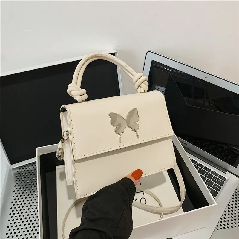 

Light luxury niche design bow decoration daily commuting shoulder messenger bag women