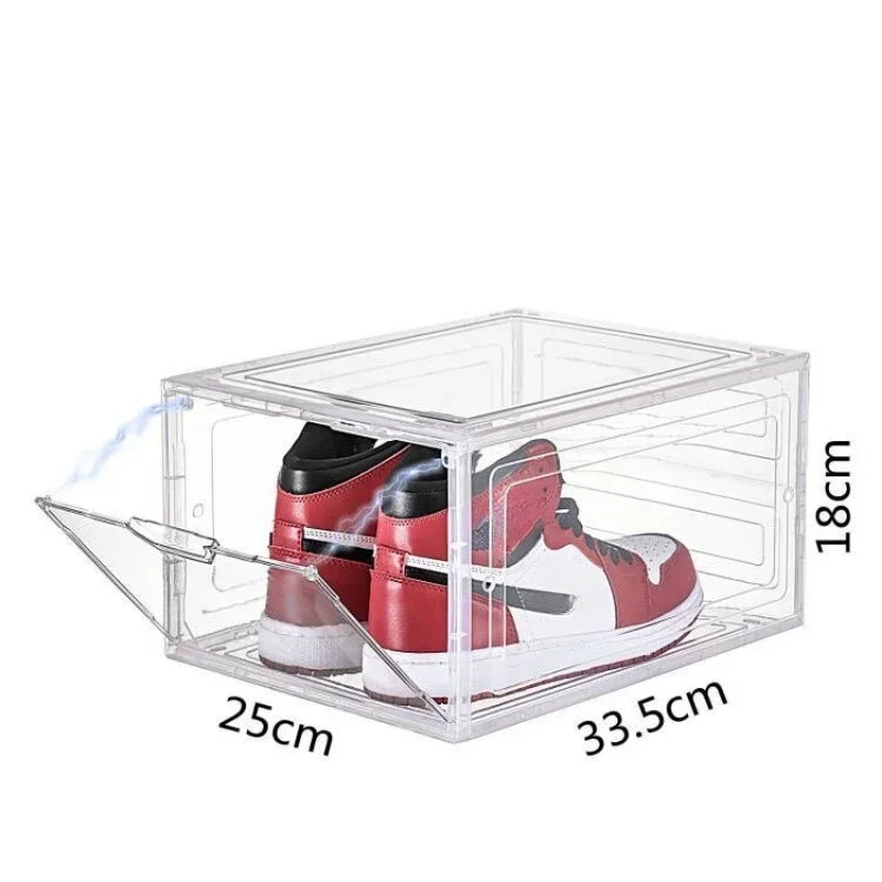 Transparent shoe cabinet AJ shoes transparent acrylic shoe box